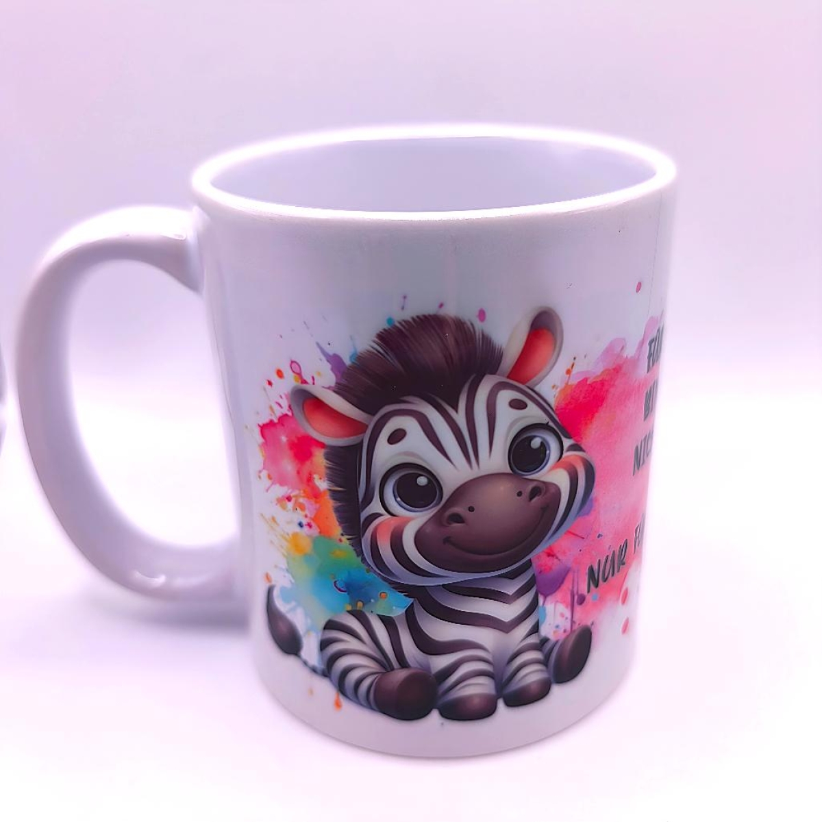 Tasse mit Zebra trallala